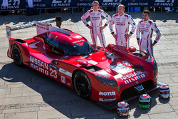 #23 Nissan Motorsports Nissan GT-R LM NISMO: Olivier Pla, Jann Mardenborough, Max Chilton