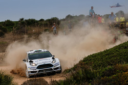 Elfyn Evans et Daniel Barrit, M-Sport Ford Fiesta WRC