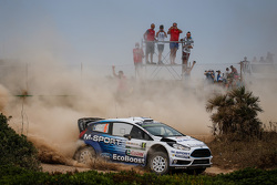 Ott Tanak et Molder Raigo, M-Sport Ford Fiesta WRC