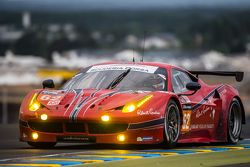 #62 Scuderia Corsa Ferrari 458 GTE: Bill Sweedler, Townsend Bell, Jeff Segal