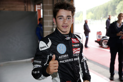 Le vainqueur Charles Leclerc, Van Amersfoort Racing Dallara F312 Volkswagen