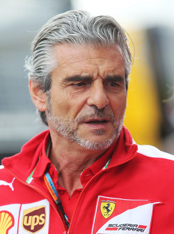 Maurizio Arrivabene, director del equipo Ferrari
