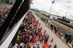 Pitwalk à Misano