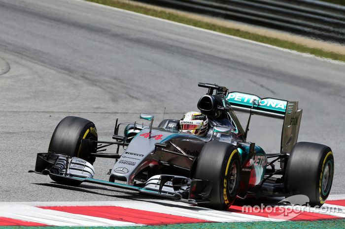 30º Lewis Hamilton, Mercedes F1 W06, Spielberg 2015. Tiempo: 1:08.455