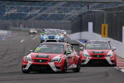 Jordi Gene, SEAT Leon, Craft Bamboo Racing LUKOIL e Pepe Oriola, SEAT Leon, Craft Bamboo Racing LUKO