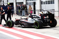 Stoffel Vandoorne, McLaren MP4-29H Test ve Yedek Pilotu