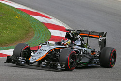 Pascal Wehrlein, pilote d'essais Sahara Force India F1 VJM08
