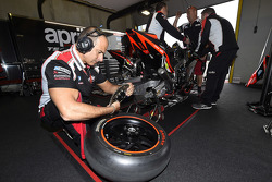Aprilia Racing team area