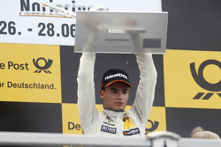 Podium, le vainqueur Pascal Wehrlein, HWA AG Mercedes-AMG C63 DTM