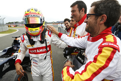 El ganador de la carrera, Rio Haryanto, Campos Racing