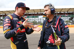 Max Verstappen, Scuderia Toro Rosso sur la grille