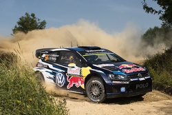 Andreas Mikkelsen et Ola Floene, Volkswagen Polo WRC, Volkswagen Motorsport