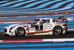 #2 HP Racing Mercedes SLS AMG GT3: Hari Proczyk, Jeroen Bleekemolen, Reinhold Renger, Carsten Tilke, Reinhard Kofler