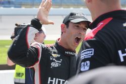 Ganador de la pole Helio Castroneves, Team Penske