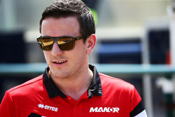 Фабио Ляймер, тестовый пилот Manor F1 Team