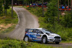 Ott Tanak y Molder Raigo, M-Sport Ford Fiesta WRC