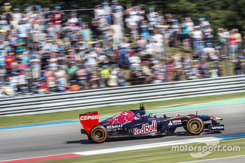 Max Verstappen en el Red Bull Showrun en Assen