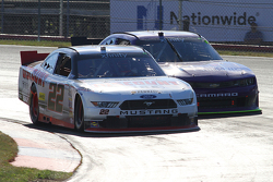 Alex Tagliani, Team Penske Ford y Regan Smith, JR Motorsports Chevrolet