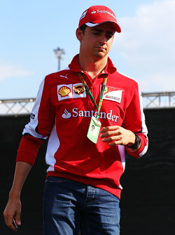 Esteban Gutierrez, pilote d'essais et de réserve Ferrari