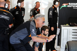 Доктор Виджей Малья, владелец команды Sahara Force India F1 Team