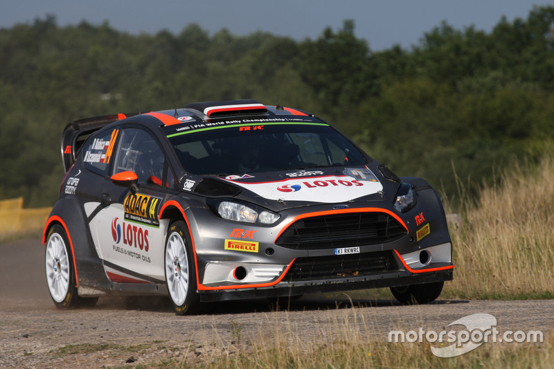 Роберт Кубіца та Мацей Жчепаняк, Ford Fiesta WRC