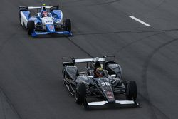 Gabby Chaves, Bryan Herta Autosport Honda et Pippa Mann, Dale Coyne Racing Honda