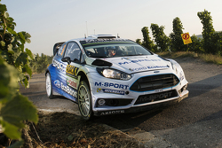 Ott Tanak e Molder Raigo, M-Sport Ford Fiesta WRC