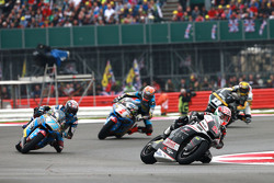 Johann Zarco, Ajo Motorsport, Alex Marquez, Estrella Galicia 0,0 Marc VDS, Tito Rabat, Estrella Galicia 0,0 Marc VDS et Thomas Luthi, Derendinger Racing Interwetten