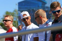 Kimi Raikkonen, Lewis Hamilton, Valtteri Bottas, Max Verstappen