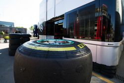 Un neumático Mercedes AMG F1 Pirelli