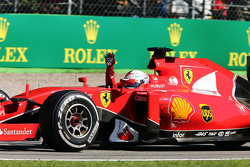 Себастьян Феттель, Ferrari святкує друге місце