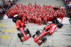 Scuderia Ferrari team fotoshoot