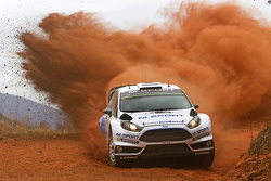 Ott Tanak e Molder Raigo, M-Sport Ford Fiesta WRC