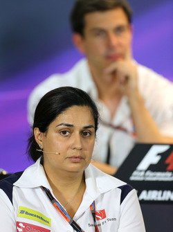 Monisha Kaltenborn, Directrice Générale, Sauber F1 Team