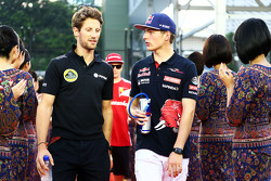 Sergio Perez, Sahara Force India F1 e Nico Hulkenberg, Sahara Force India F1 com Hello Kitty