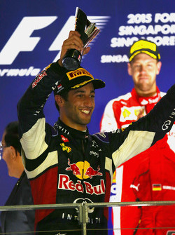 Le deuxième, Daniel Ricciardo, Red Bull Racing