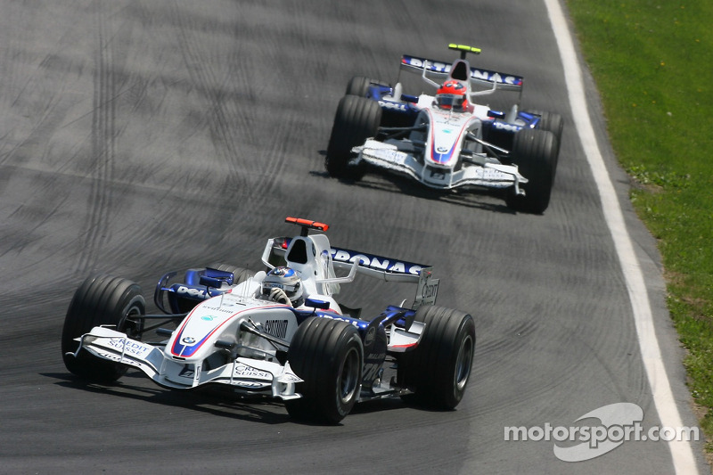 Nick Heidfeld, BMW Sauber F1 Team, F1.07, Robert Kubica, BMW Sauber F1 Team, F1.07
