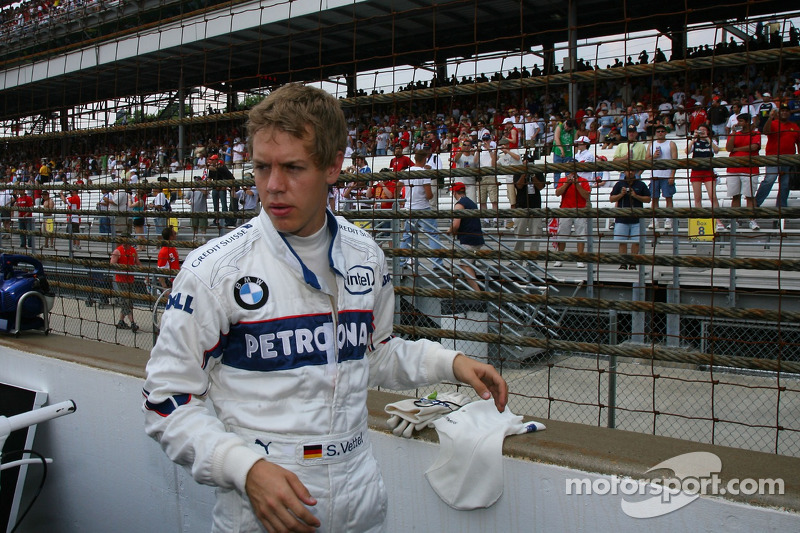 Sebastian Vettel, piloto de testes da BMW Sauber F1 Team