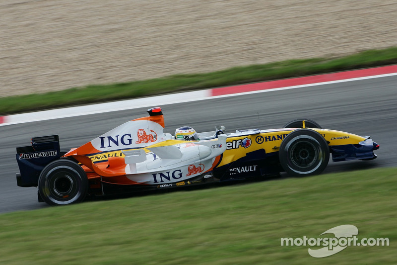 #3: Giancarlo Fisichella, Renault F1 Team, R27