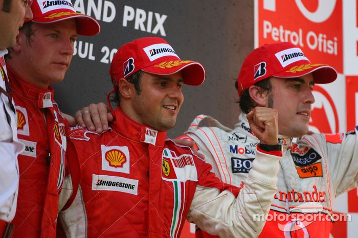 47- Fernando Alonso, 3º en el GP de Turquía 2007 con McLaren