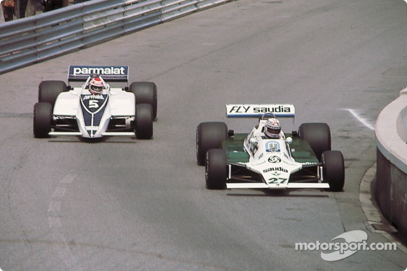 Alan Jones et Nelson Piquet