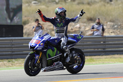 Le vainqueur Jorge Lorenzo, Yamaha Factory Racing