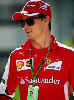 Esteban Gutierrez, pilote de réserve Ferrari
