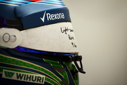 The helmet of Felipe Massa, Williams