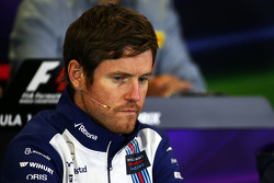 Rob Smedley, Williams Director de rendimiento del vehículo en la Conferencia de prensa FIA