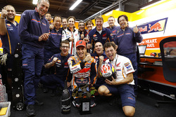 Le vainqueur Dani Pedrosa, Repsol Honda Team