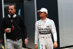 Nico Rosberg, Mercedes AMG F1, mit Ausfall