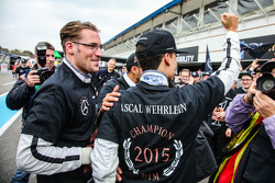 2015 kampioen Pascal Wehrlein, HWA AG Mercedes-AMG C63 DTM