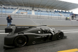 Pierre Fillon, presidente dell'ACO testa la Ligier JS P3 - Nissan
