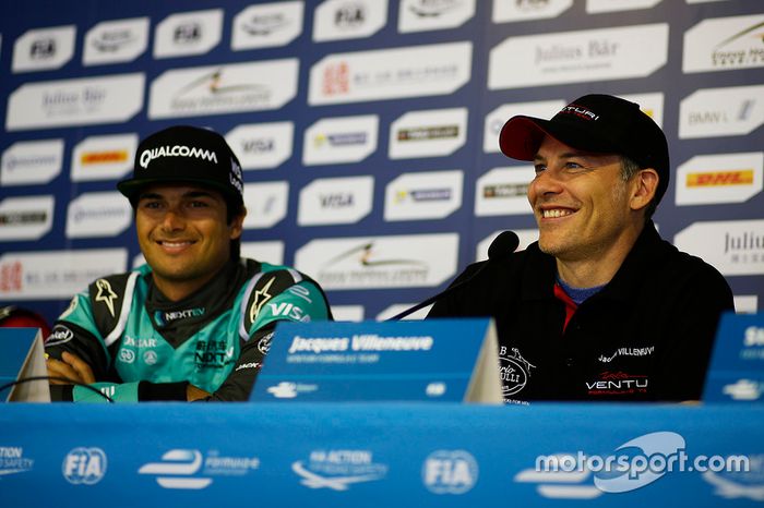 Nelson Piquet Jr., NEXTEV TCR Formula E Team y Jacques Villeneuve, Venturi